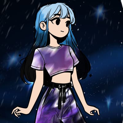 girl in a cute crop top