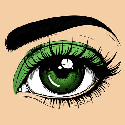 realistic eye