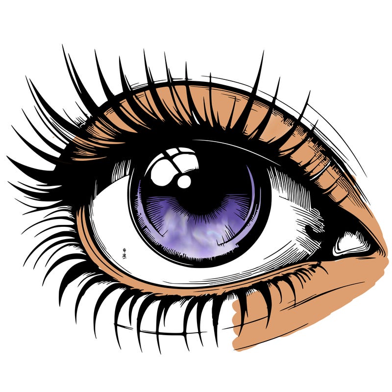 realistic eye