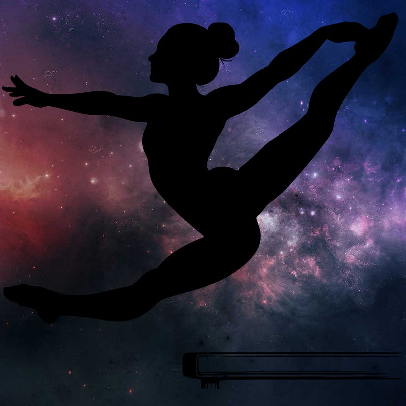 realistic professional gymnast