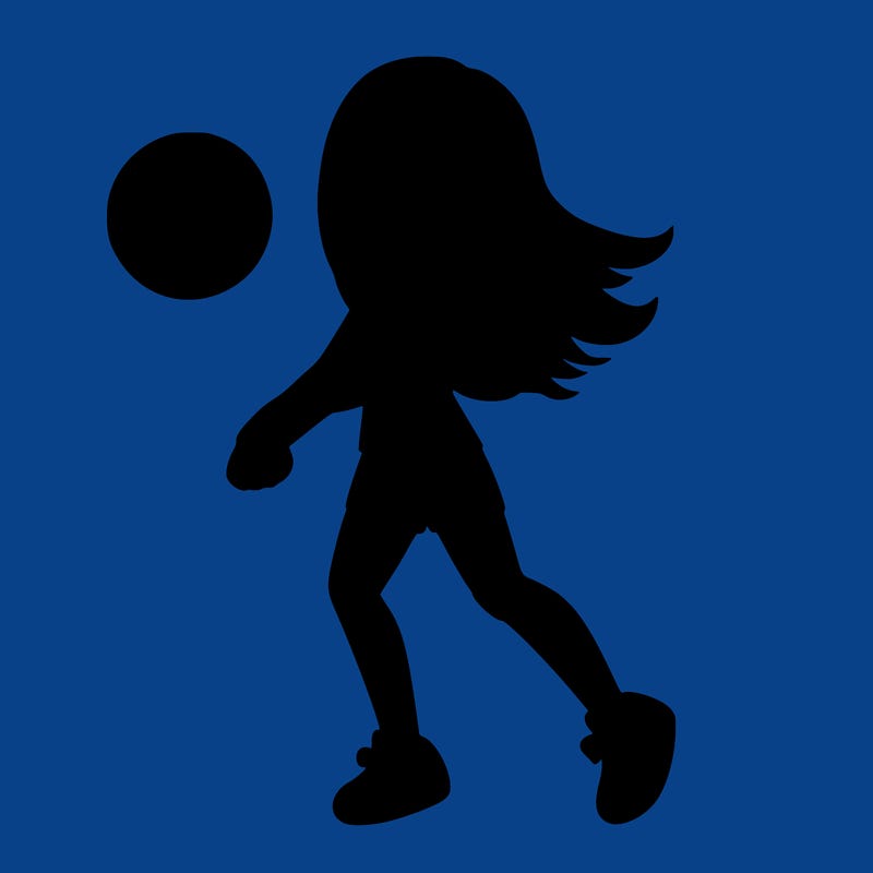 volleyball girl realistic