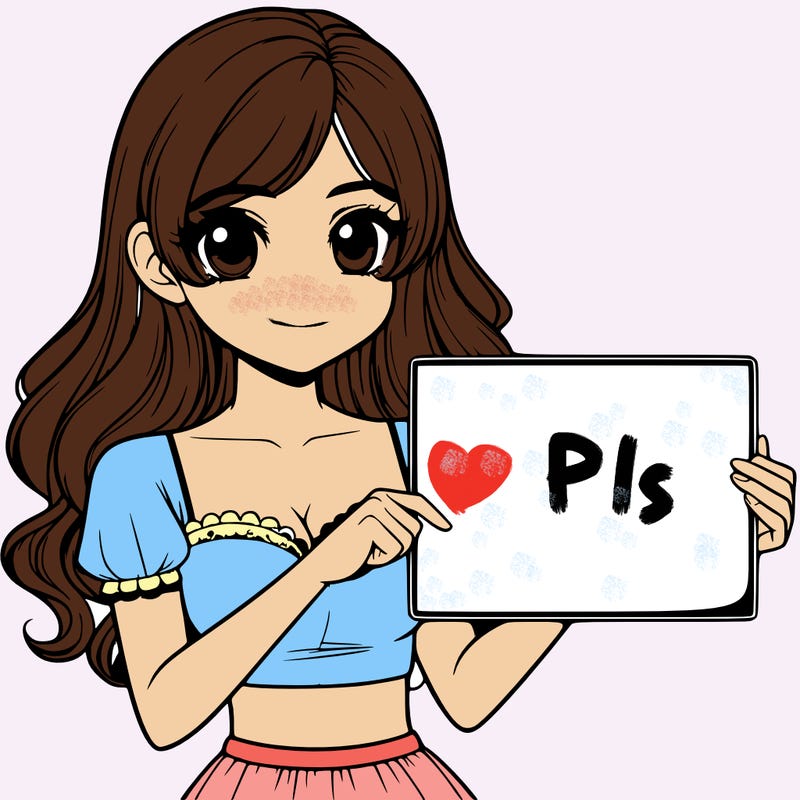 realistic pretty girl holding blank sign