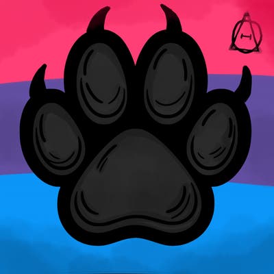 simple paw print