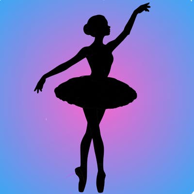 realistic ballerina