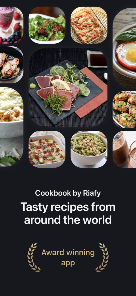 受賞歴のあるCookbook Masterアプリ、国際的なレシピとミールプランニングを特徴とする