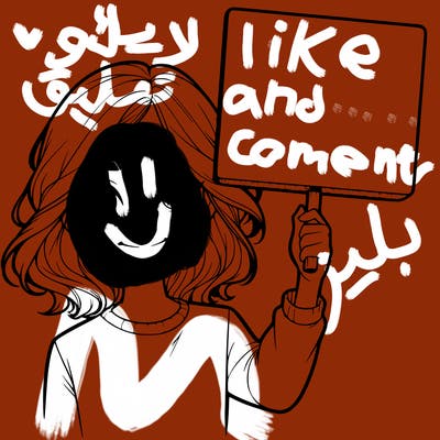 realistic girl holding up a sign