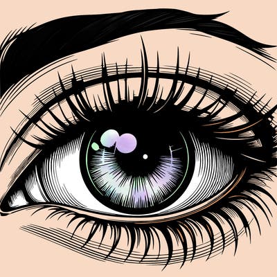 realistic eye
