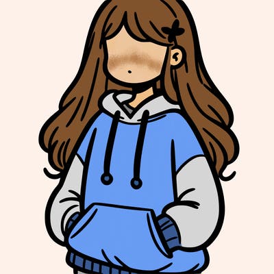 girl in sweatshirt