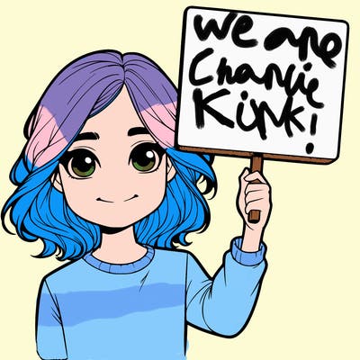 realistic girl holding up a sign