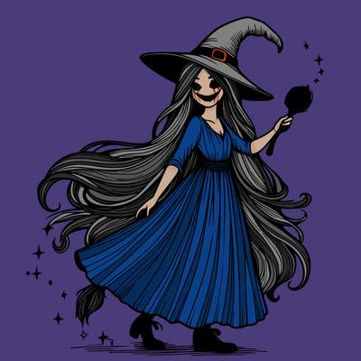 realistic witch