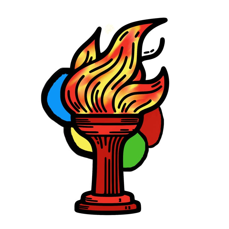 olympic flame