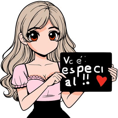 realistic pretty girl holding blank sign