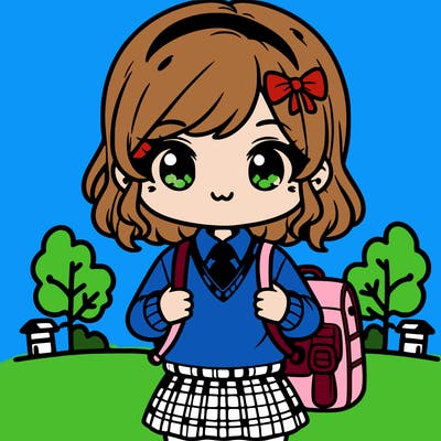 cute girl in high school