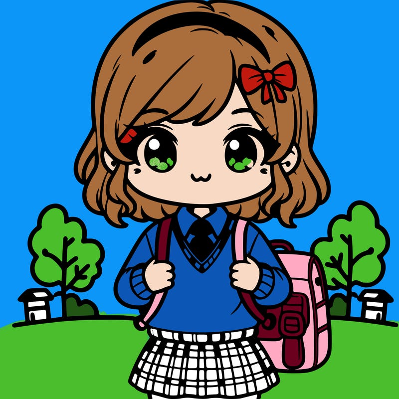 cute girl in high school