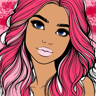 beautiful realistic girl