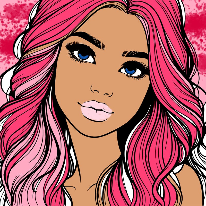 beautiful realistic girl