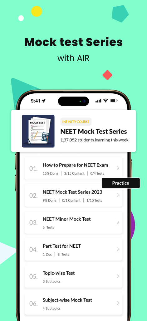 NEET Exam Prep & Mock Tests - Education App | MWM