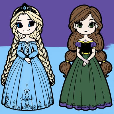 elsa and anna