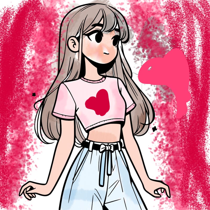 girl in a cute crop top