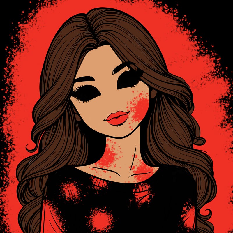 realistic beautiful girl