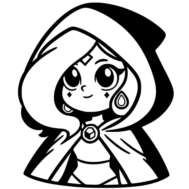 raven from teen titans go cartoon