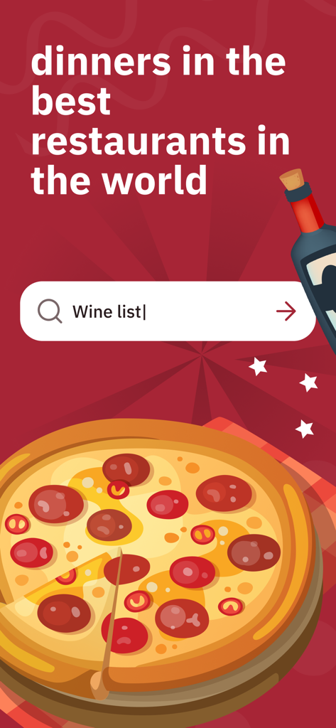 Search for dinners in the best restaurants in the world