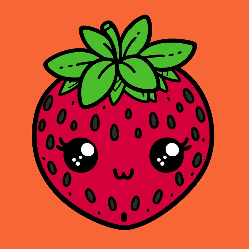 cute strawberry