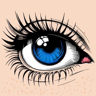 realistic eye