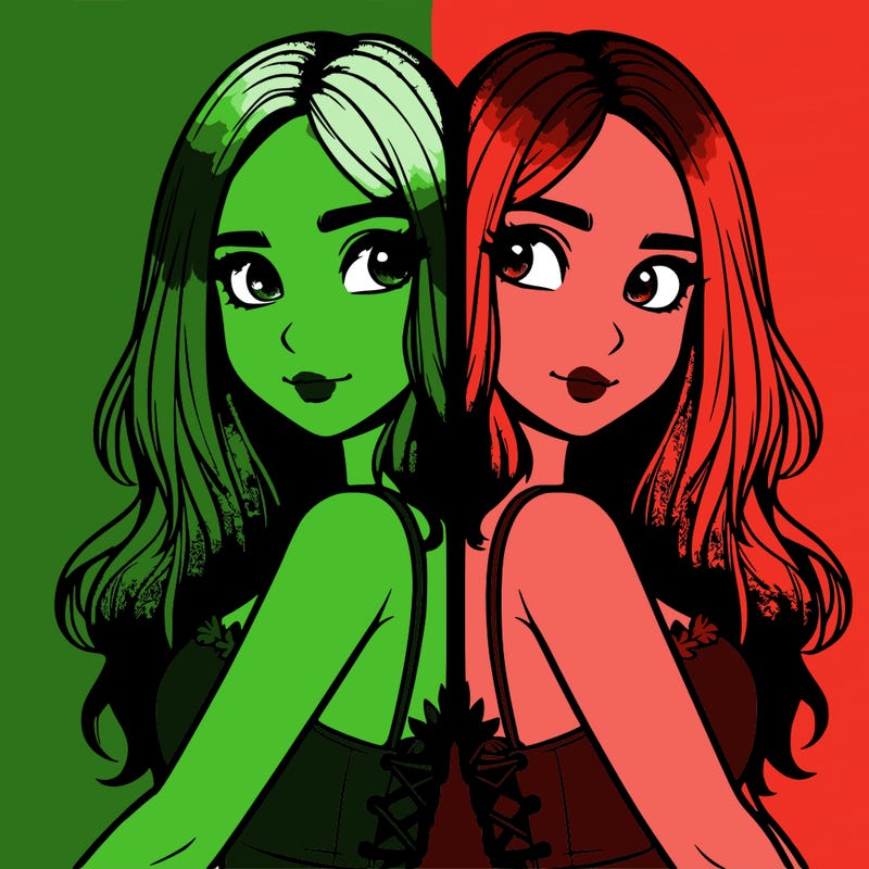 a realistic girl split