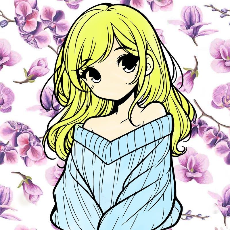 shy pretty girl wearing a sweater that is falling off one shoulder portrait