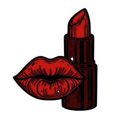 lips and lipstick