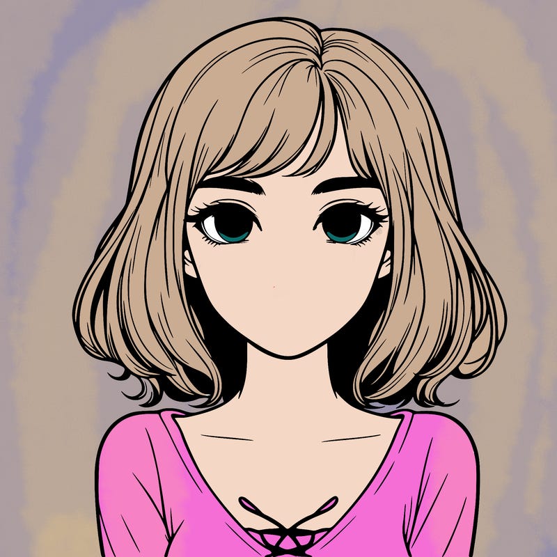 realistic girl with no mouth