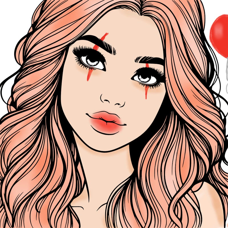 beautiful realistic girl