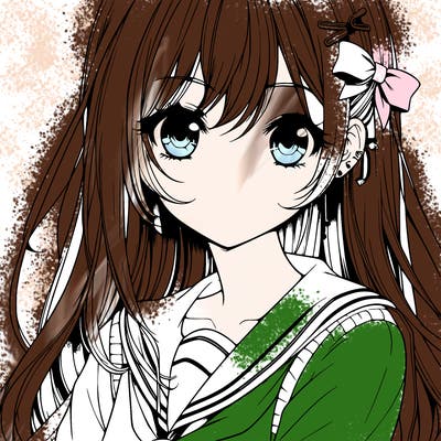 realistic manga girl