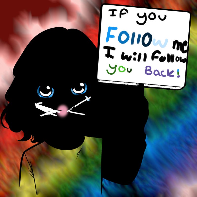 realistic girl holding up a sign