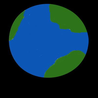 a plain circle with nothing else