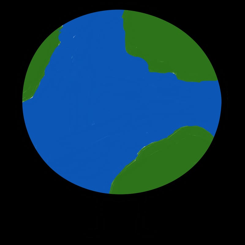 a plain circle with nothing else