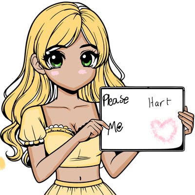 realistic pretty girl holding blank sign