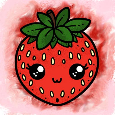 cute strawberry