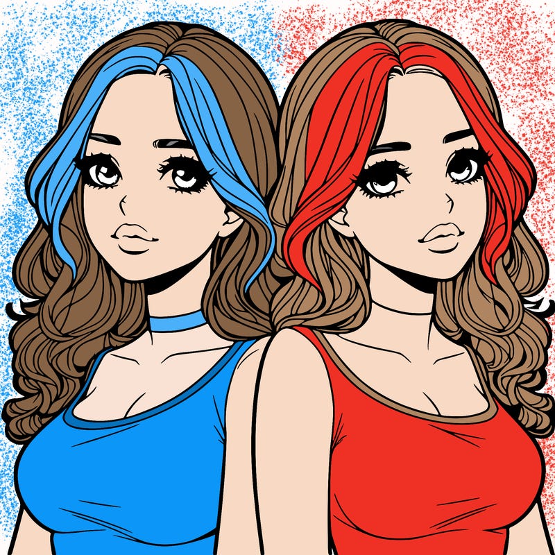 realistic twin sisters