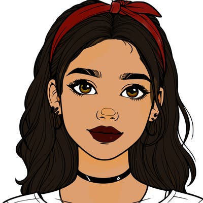 realistic teenage girl