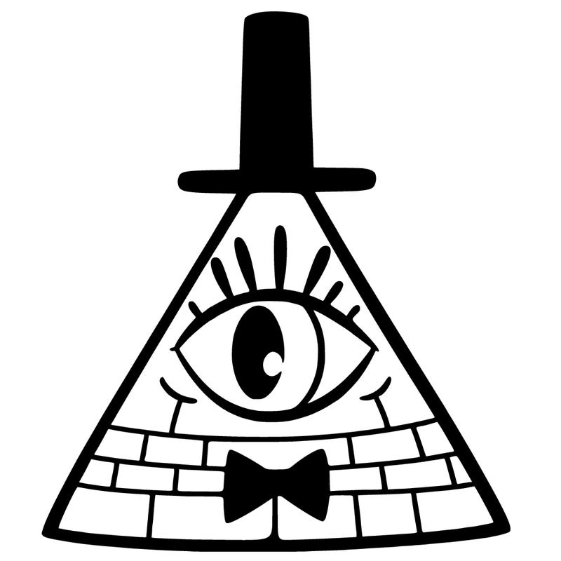 bill cipher one eye