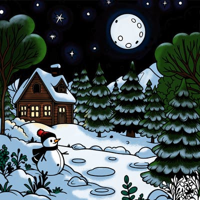 winter landscape