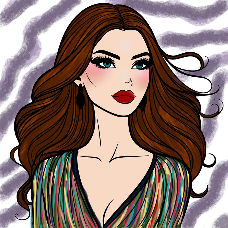 beautiful fashion woman