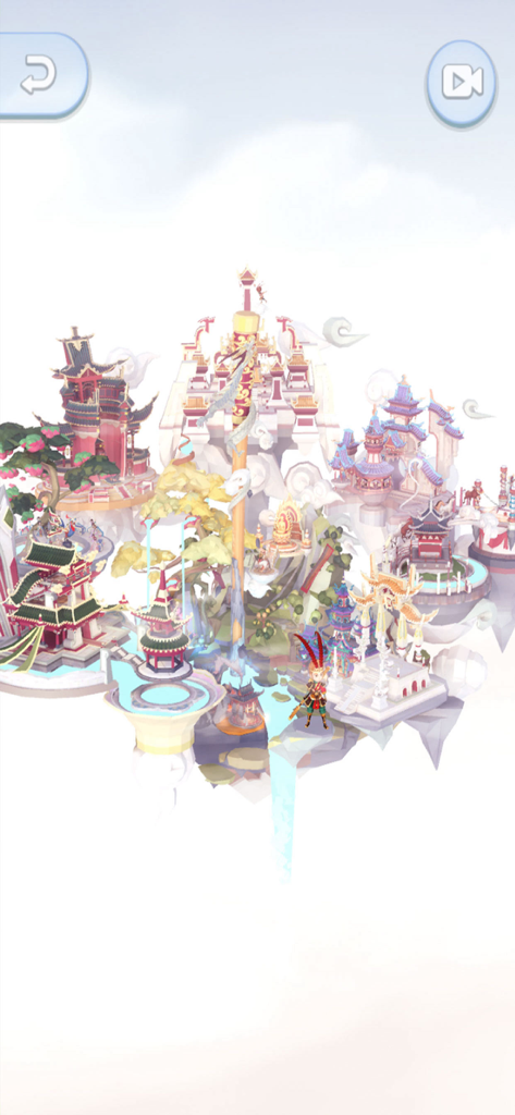 Pocket World-New Journey - 3D fantasy architecture on floating islands in Pocket World New Journey