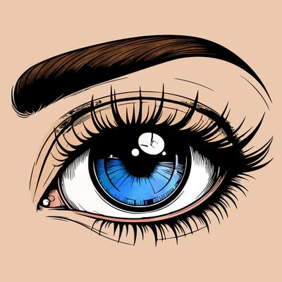 realistic eye