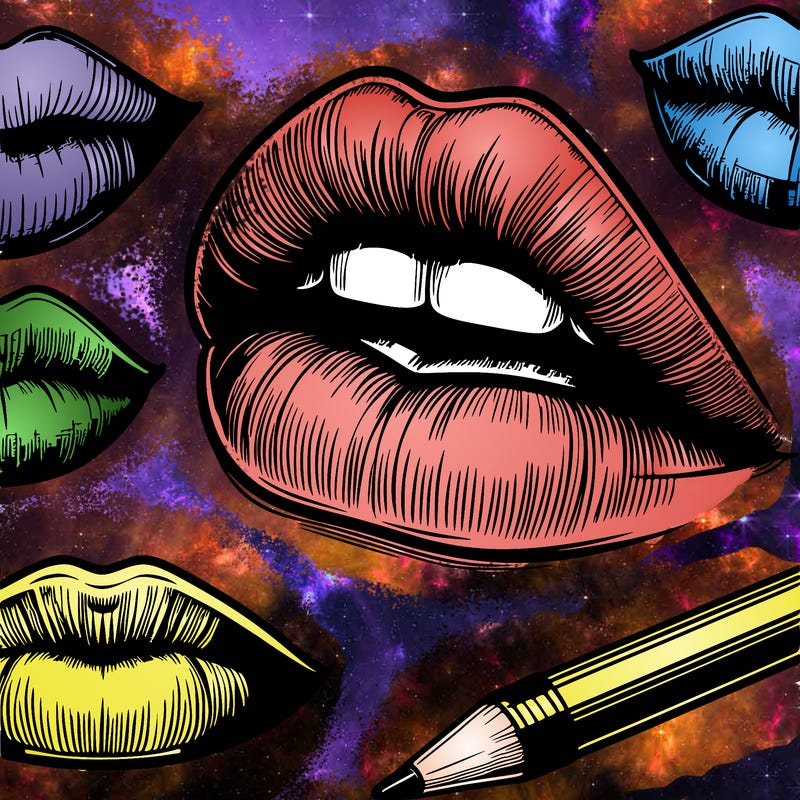 realistic  lips