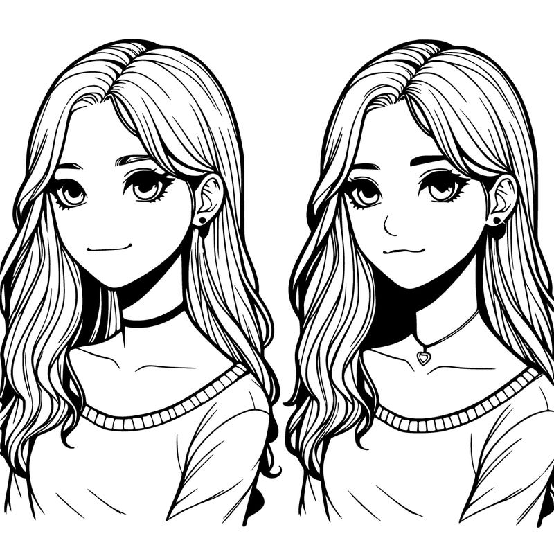 a  realistic pretty teen girl