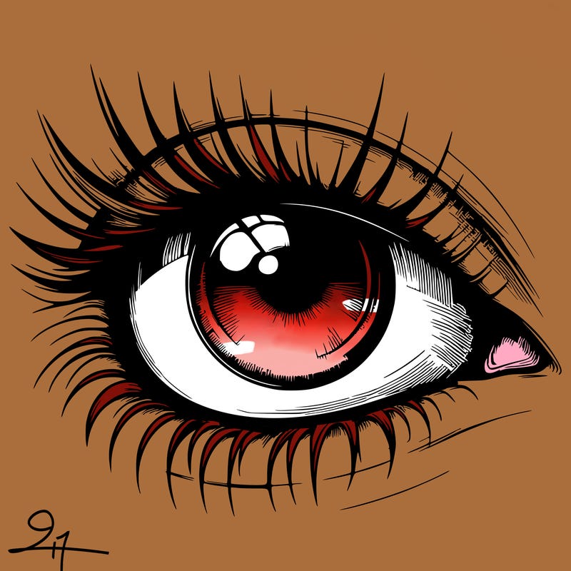 realistic eye