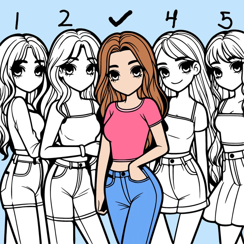 group of girls